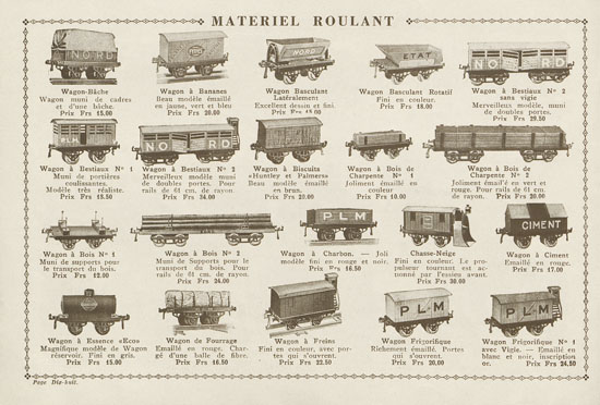 Meccano Trains Hornby 1931-1932