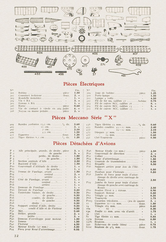 Meccano et Trains Hornby Katalog 1933