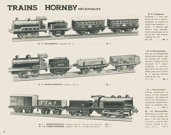 Meccano Mecanique en miniature 1935-1936