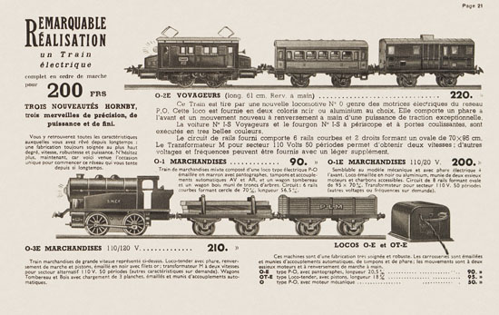 Seite 23 Meccano Le Livre des Meilleurs Jouets Katalog 1938-1939