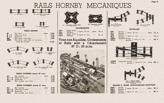 Seite 33 Meccano Le Livre des Meilleurs Jouets Katalog 1938-1939