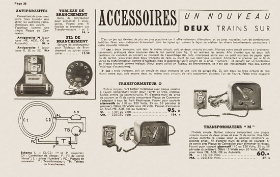 Seite 38 Meccano Le Livre des Meilleurs Jouets Katalog 1938-1939