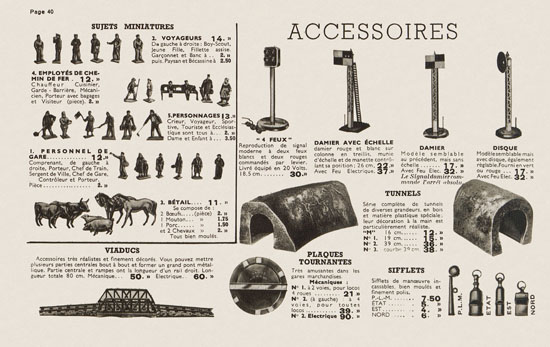 Seite 42 Meccano Le Livre des Meilleurs Jouets Katalog 1938-1939