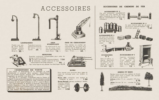 Seite 43 Meccano Le Livre des Meilleurs Jouets Katalog 1938-1939