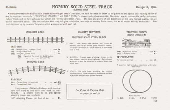 Meccano The Stars send their Message Katalog 1939-1940