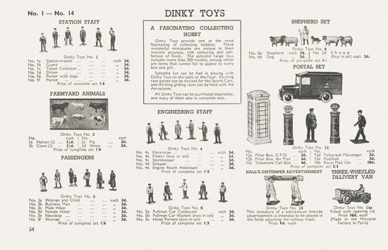 Meccano The Stars send their Message Katalog 1939-1940