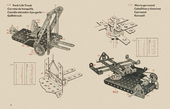 Meccano Book of models 1-67 1967