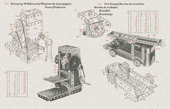 Meccano Book of models 2-3 1964