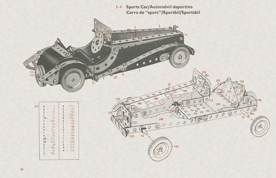 Meccano Book of models 2-3 1964