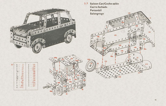 Meccano Book of models 2-3 1964