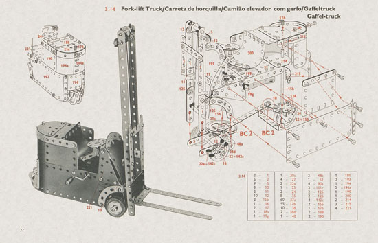 Meccano Book of models 2-3 1964