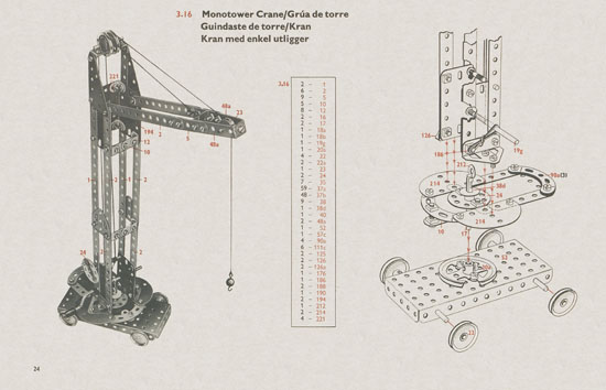 Meccano Book of models 2-3 1964