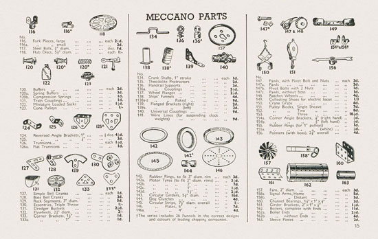 Meccano Toys of Quality catalog 1938-1939