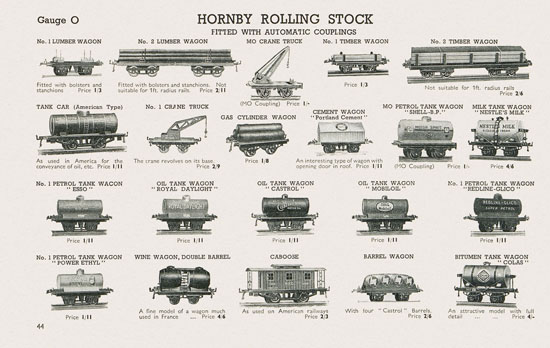 Meccano Toys of Quality catalog 1938-1939