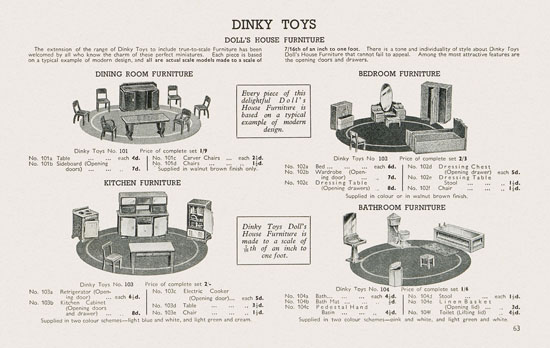 Meccano Toys of Quality catalog 1938-1939