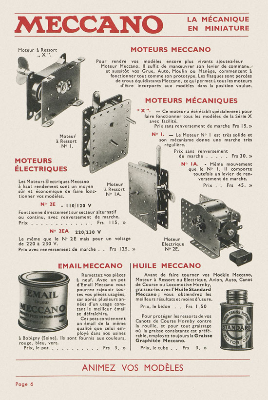 Meccano catalogue 1934