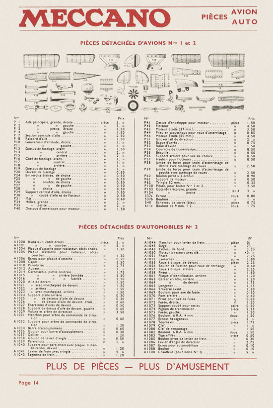 Meccano catalogue 1934