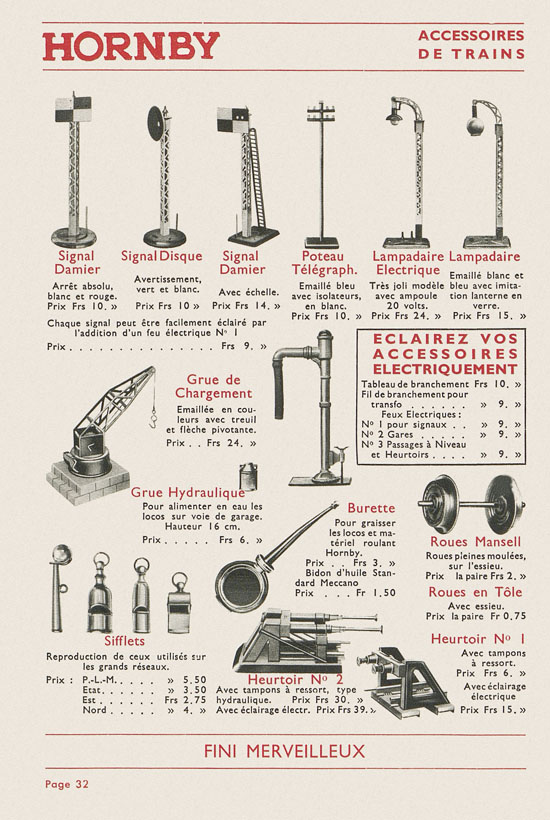 Meccano catalogue 1934