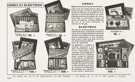 Meccano Jouets catalogue 1936-1937