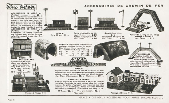 Meccano Jouets catalogue 1936-1937