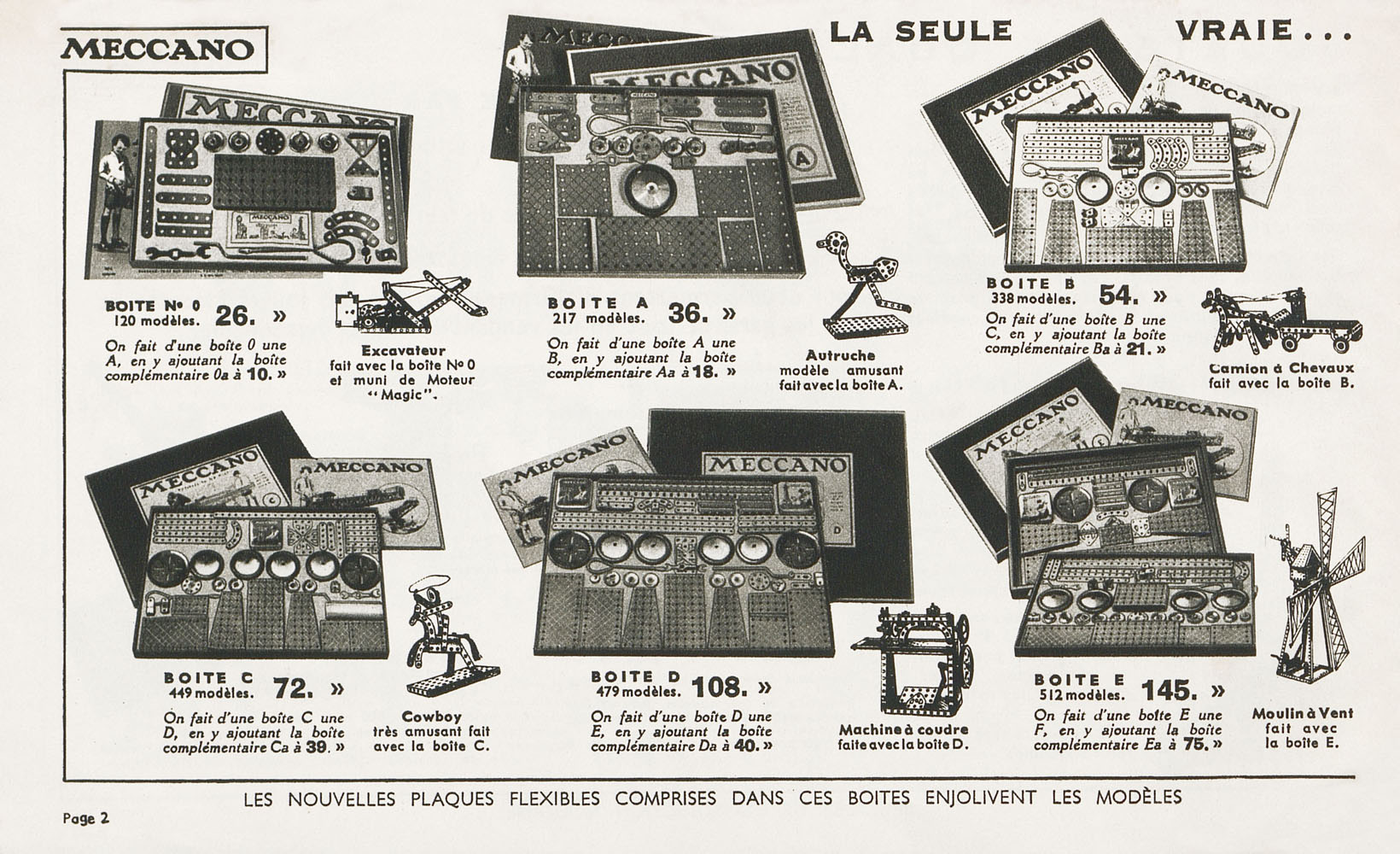 Catalogue Meccano Hornby Jouets 1936/37 - Wery Strasbourg - Trains Et Accessoires - Bel état