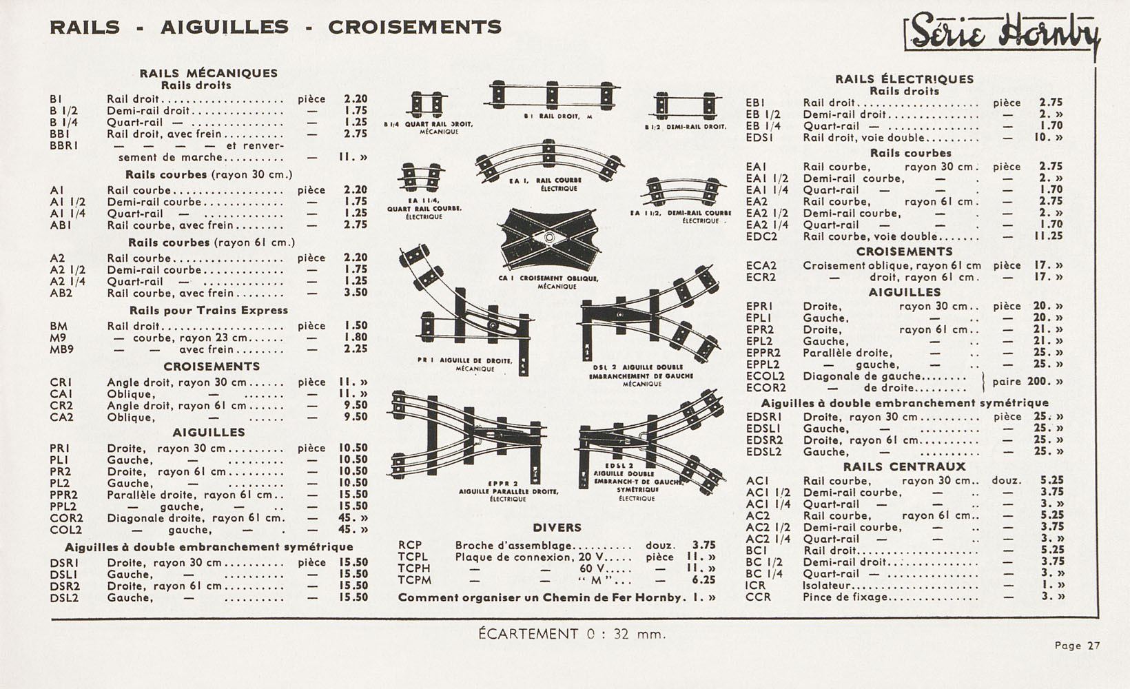 3 Catalogues Meccano 1965 - Éditions Françaises - Couvertures Différentes - Vintage