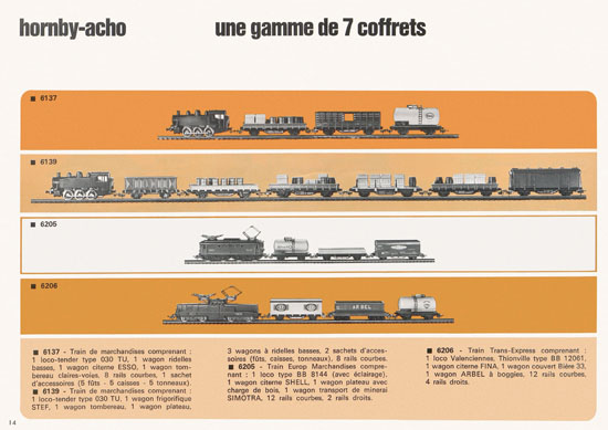 Meccano catalogue général 1972