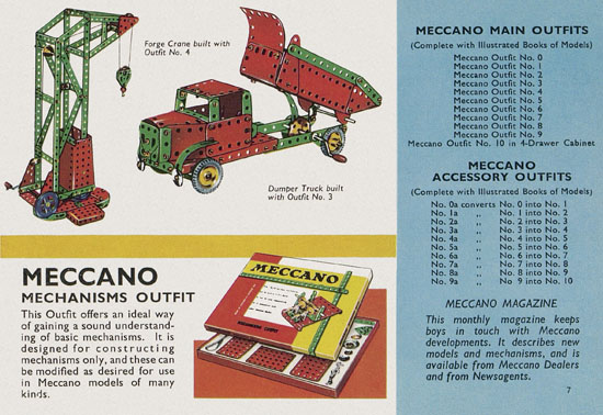 Meccano Bayko Hornby catalogue 1963