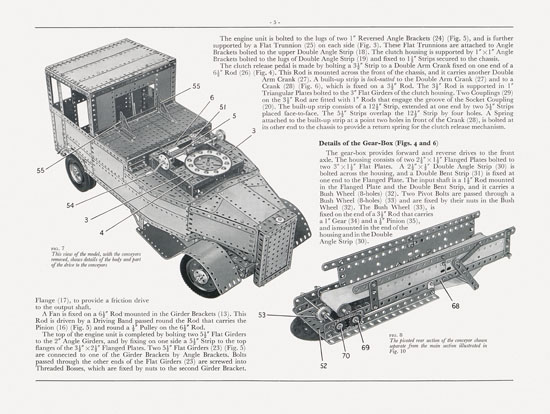 Meccano Leaflet No. 11 1974 Automatic Snow Loader