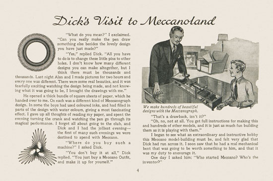 Meccano Visit to Meccanoland 1935