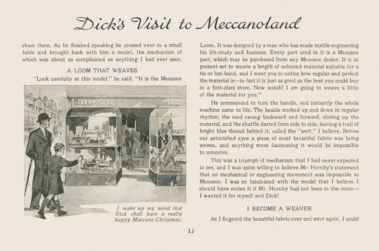 Meccano Visit to Meccanoland 1935