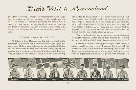 Meccano Visit to Meccanoland 1935