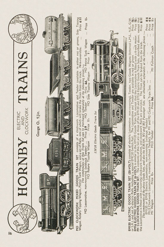 Meccano Products catalogue 1937