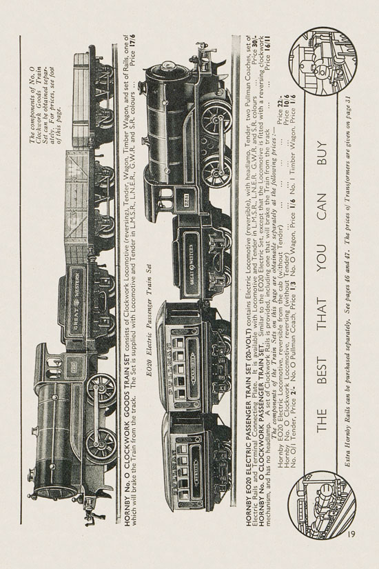 Meccano Products catalogue 1937