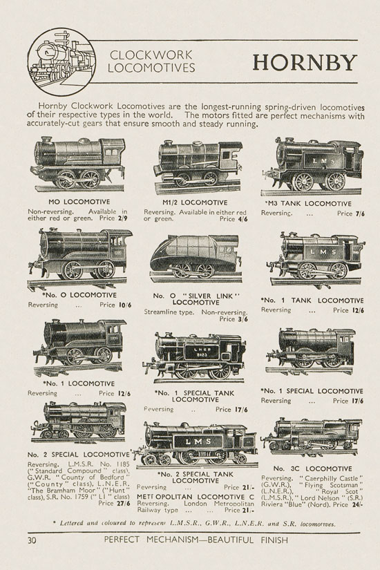 Meccano Products catalogue 1937