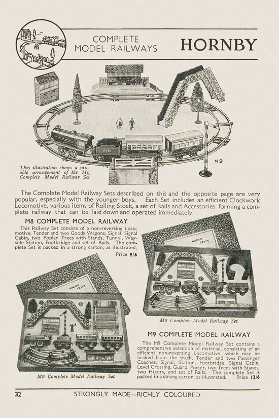 Meccano Products catalogue 1937