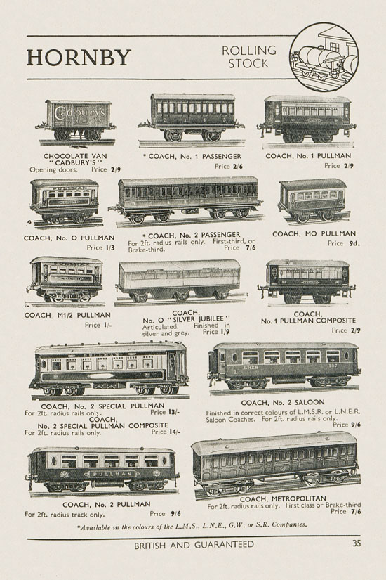 Meccano Products catalogue 1937