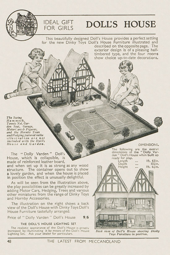 Meccano Products catalogue 1937