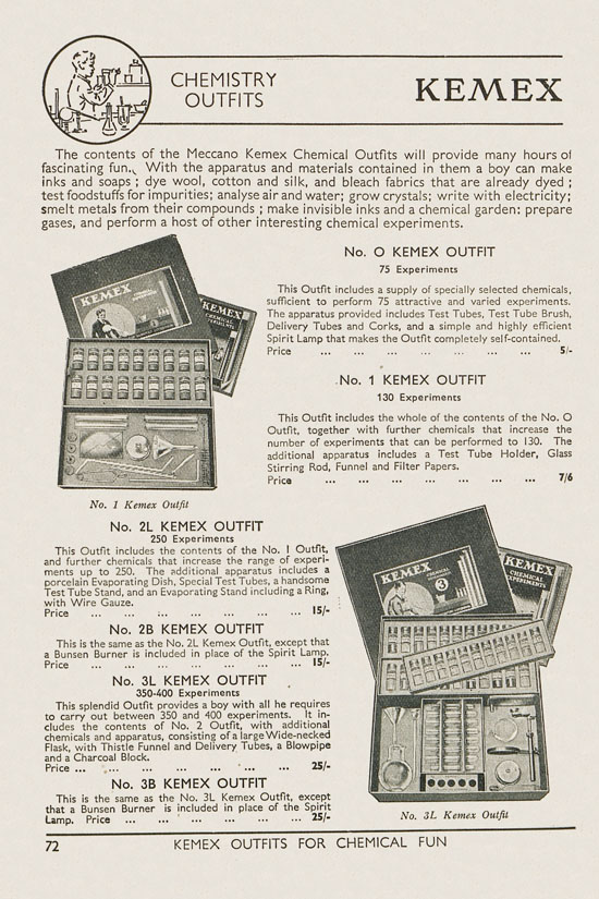 Meccano Products catalogue 1937