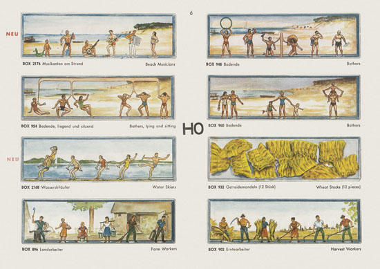 Walter Merten H0 und TT Figuren Katalog 1963