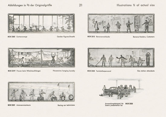 Walter Merten H0 TT und N Figuren Katalog 1965