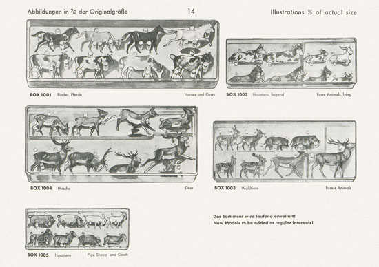 Walter Merten H0 TT und N Figuren Katalog 1966