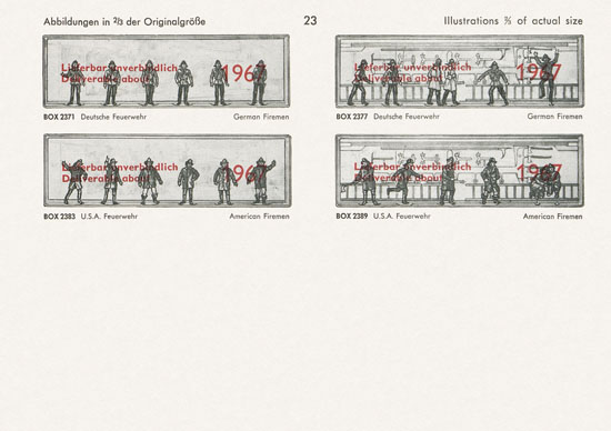 Walter Merten H0 TT und N Figuren Katalog 1966