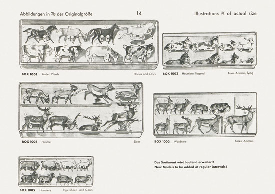 Walter Merten H0 TT und N Figuren Katalog 1964