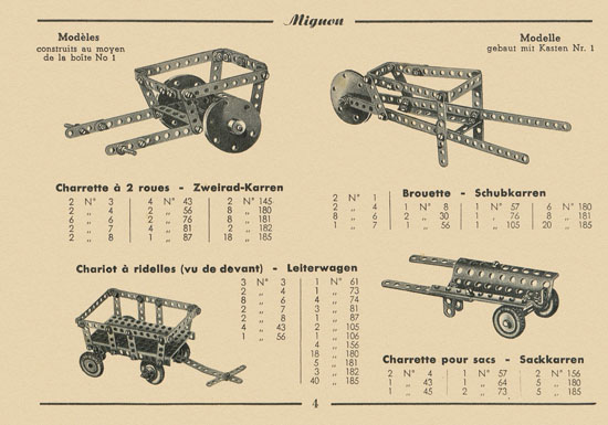 Gebr. Staiger Mignon Anleitungsbuch 1950