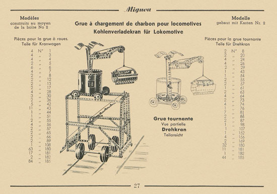 Gebr. Staiger Mignon Anleitungsbuch 1950