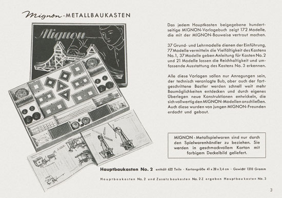 Gebr. Staiger Mignon Katalog 1950