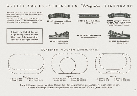 Gebr. Staiger Mignon Katalog 1950