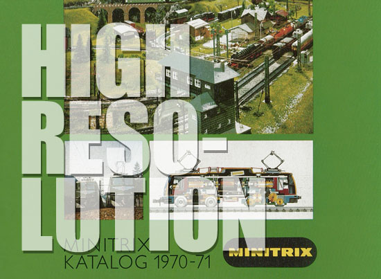 Minitrix Katalog 1970-1971