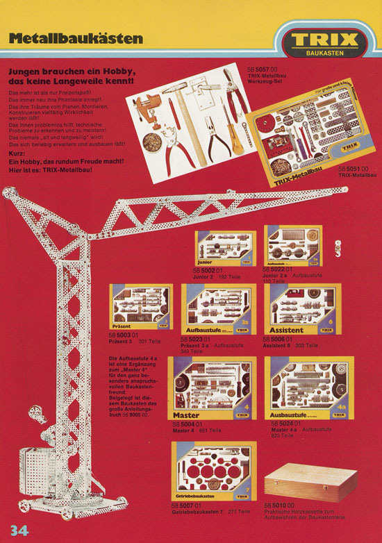 Minitrix Katalog 1974-1975